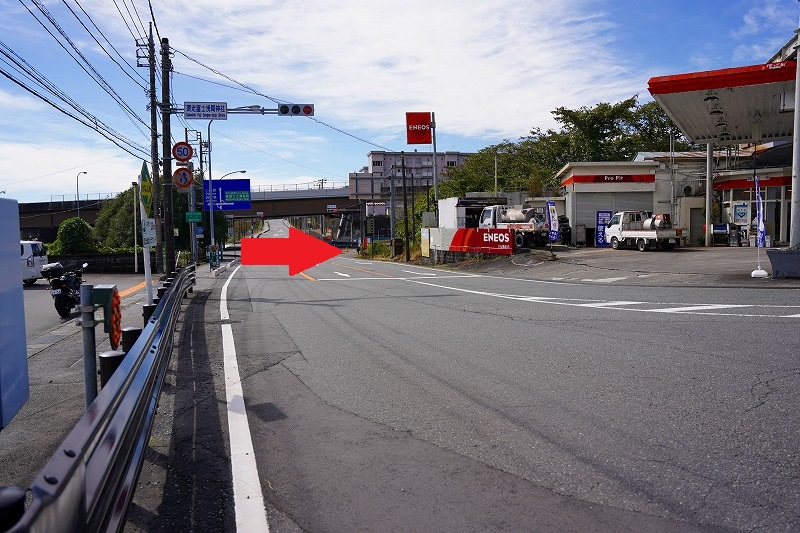 「須走富士浅間神社」交差点の写真