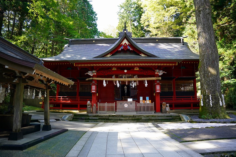 富士浅間神社内部の写真