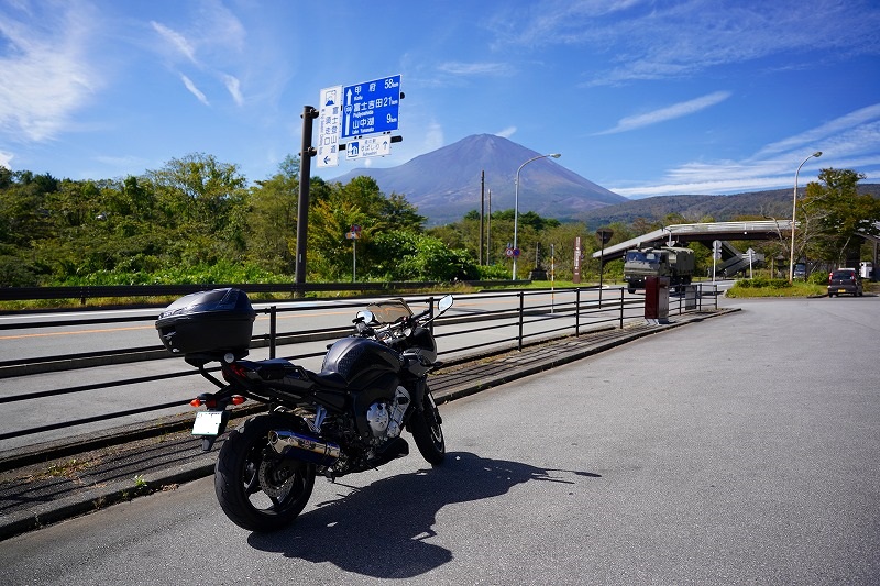 富士浅間神社から富士山を撮影した写真