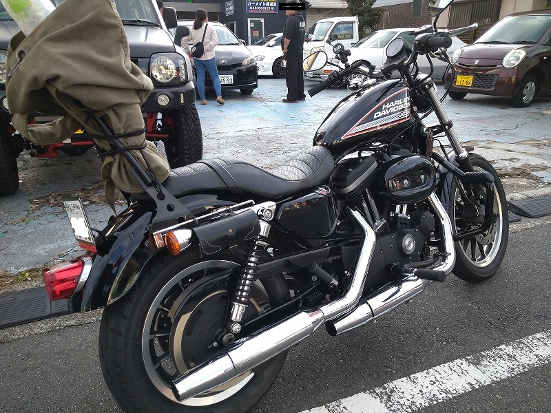 アップライズにバイクの車検をお願いしました