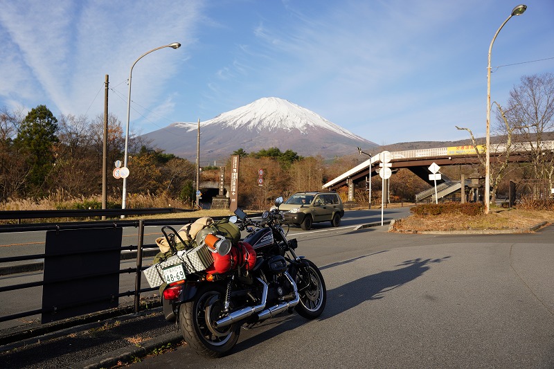 浩庵キャンプ場へ：ツーリングキャンプ写真