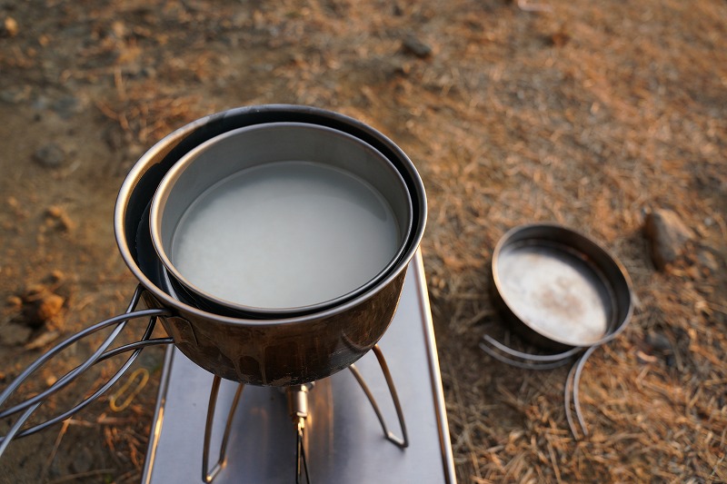 水蒸気炊飯