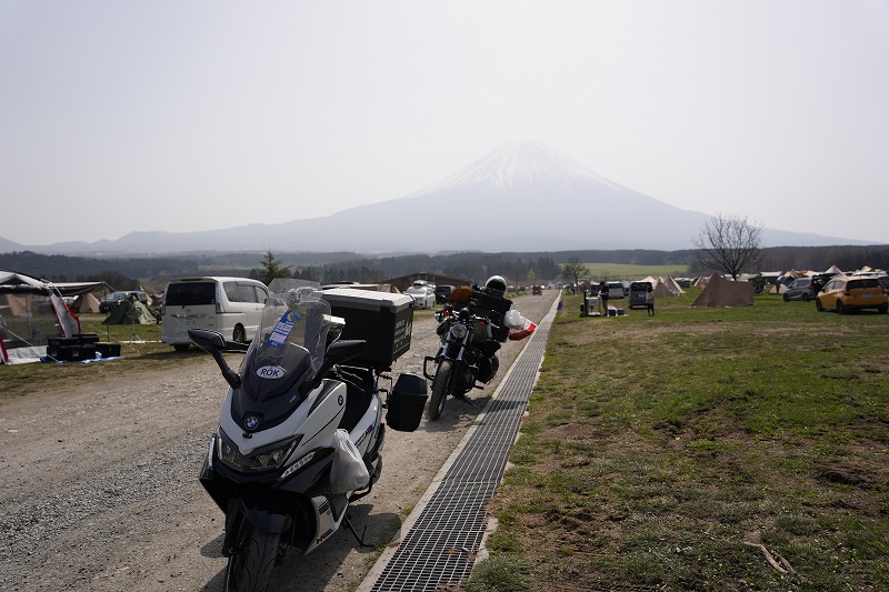 新戸キャンプ場編：ツーリングキャンプ写真