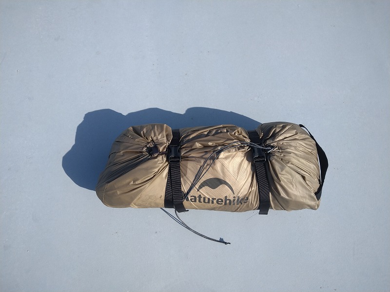 naturehike the hills solo テントの実際