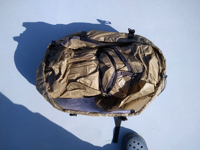 naturehike the hills solo テントの実際