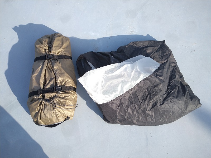 naturehike the hills solo テントの実際