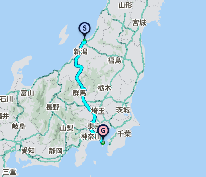 北海道ツーリングのルート