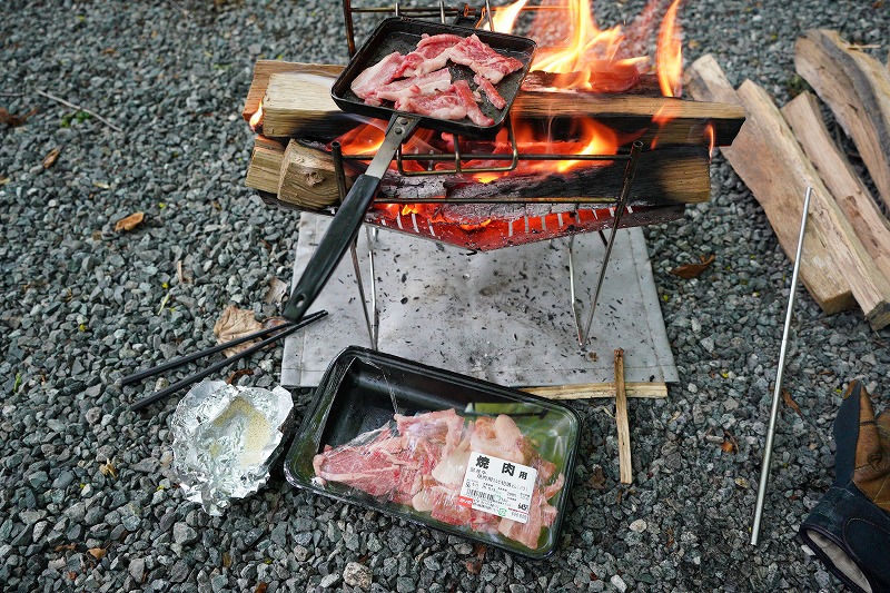 山伏オートキャンプ場：ツーリングキャンプ写真