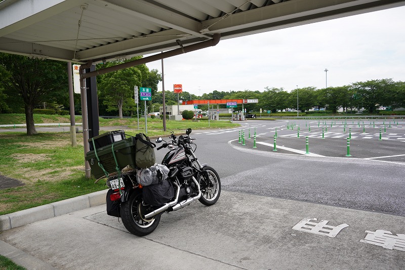 休憩と給油