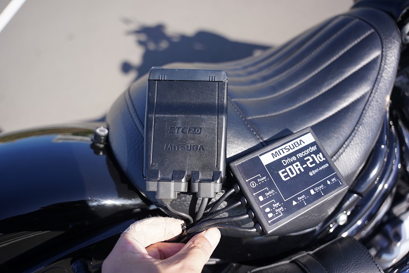 ETCとドライブレコーダーの本体
