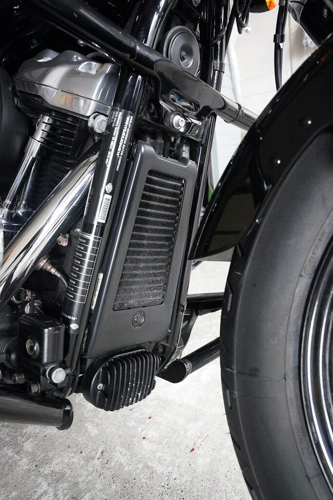 FLSLのオイルクーラーガード取り付け前
