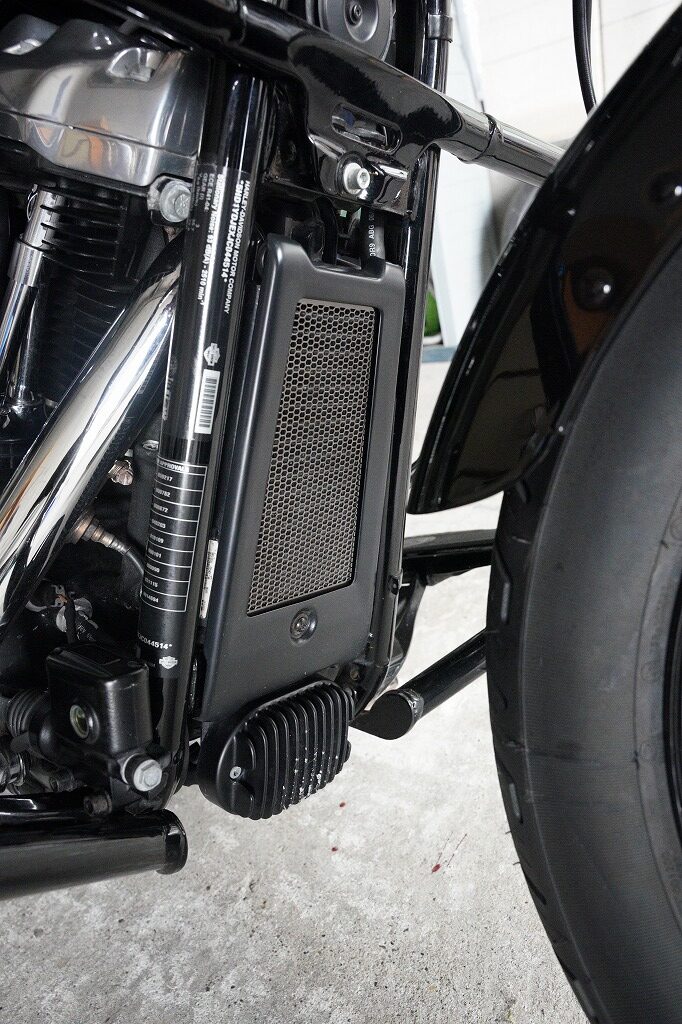 FLSLのオイルクーラーガード取り付け後