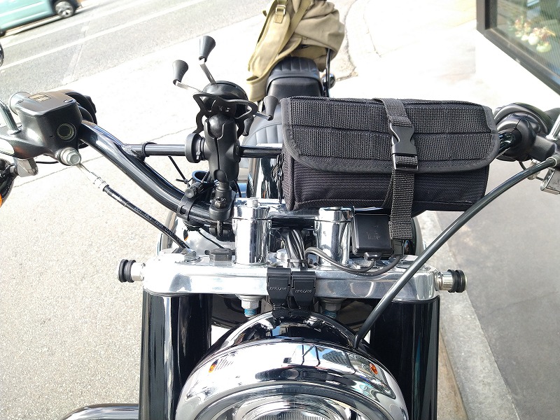 ハンドルにライザースペーサーを入れる前