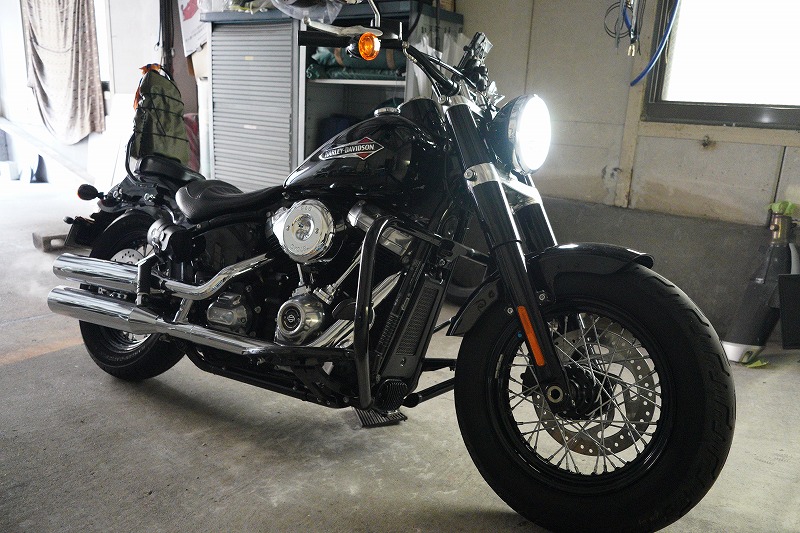 第零号 道開オートバイ神社 ツーリング風景写真