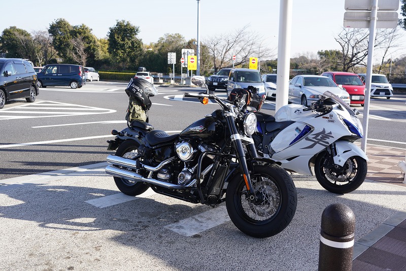 第零号 道開オートバイ神社 ツーリング風景写真