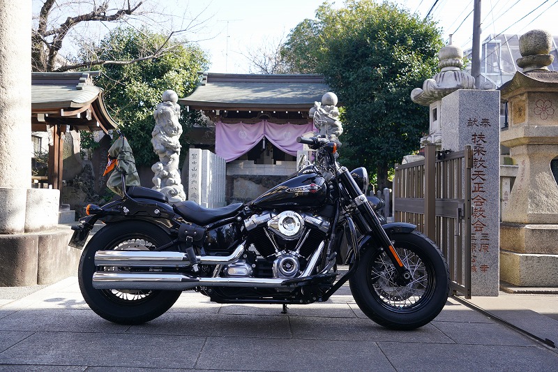 第零号 道開オートバイ神社 ツーリング風景写真