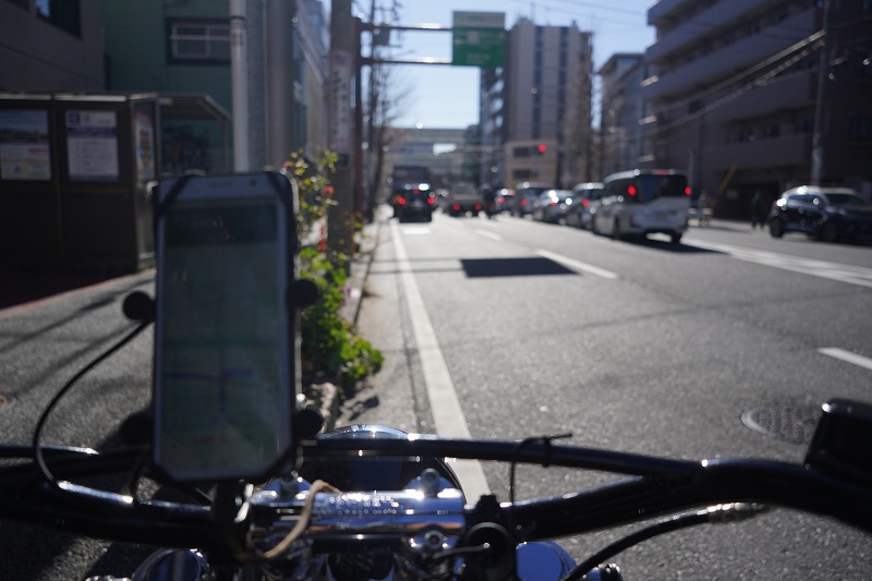 柏の杜オートバイ神社へ